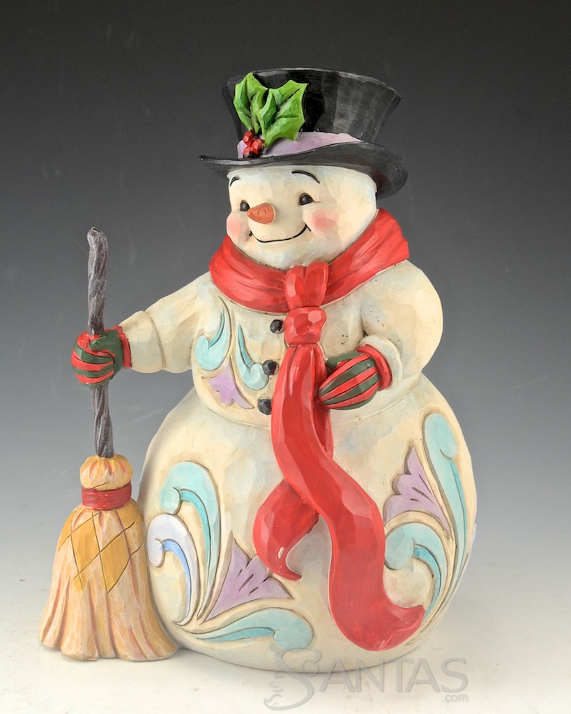 Jim Shore Snowman - Wrapped up in the Season 6004142 - unboxed