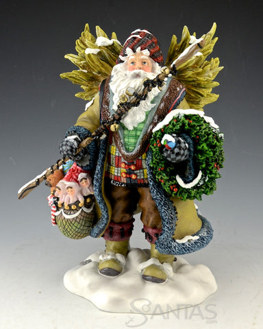 Great Northern Santa Figurine by Peggy Abrams