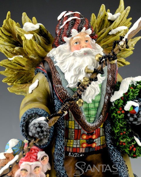Great Northern Santa Figurine by Peggy Abrams