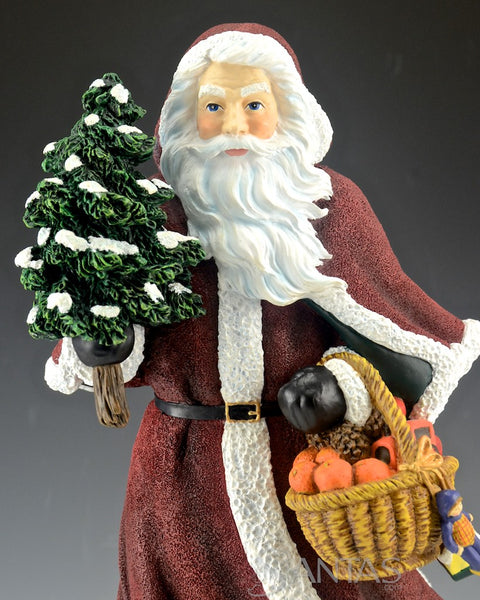 Pipka Santa on Ice Santa Figurine - Collectors Club