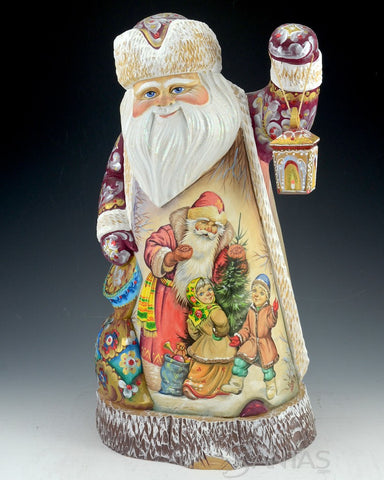 Santa Claus and Christmas Festivities Russian Santa Carving 13.5 inch