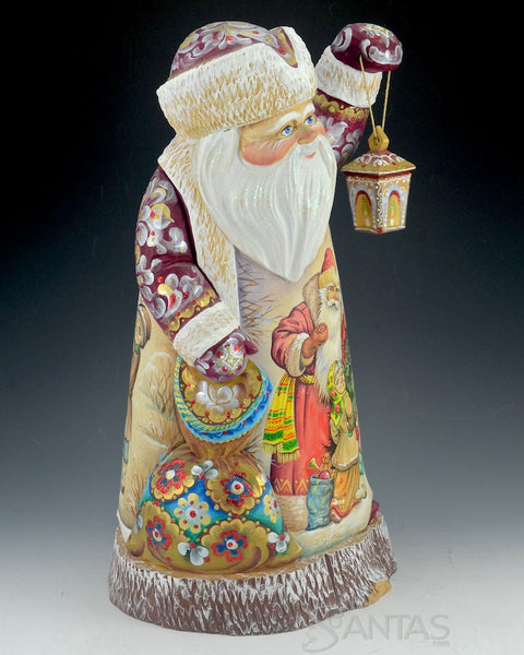 Santa Claus and Christmas Festivities Russian Santa Carving 13.5 inch