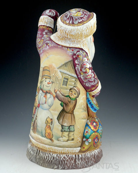 Santa Claus and Christmas Festivities Russian Santa Carving 13.5 inch