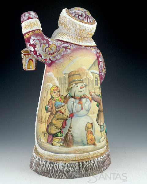 Santa Claus and Christmas Festivities Russian Santa Carving 13.5 inch