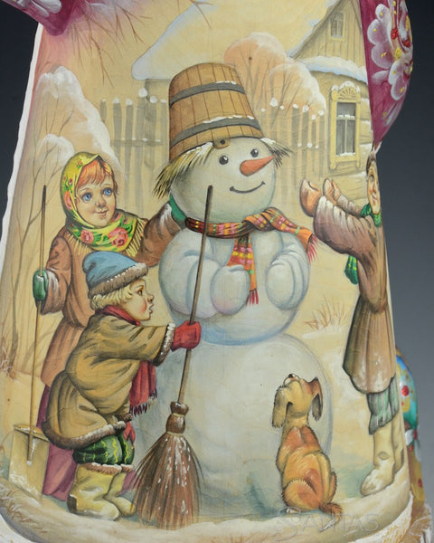 Santa Claus and Christmas Festivities Russian Santa Carving 13.5 inch