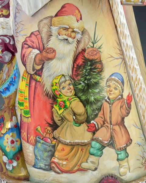 Santa Claus and Christmas Festivities Russian Santa Carving 13.5 inch
