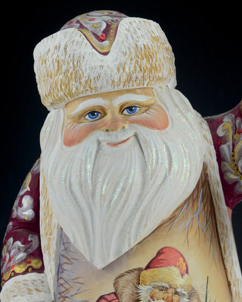 Santa Claus and Christmas Festivities Russian Santa Carving 13.5 inch