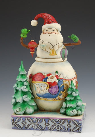Jim Shore Snowman Santa