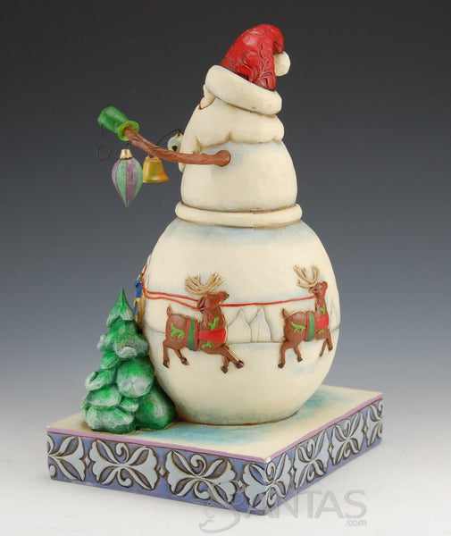 Jim Shore Snowman Santa