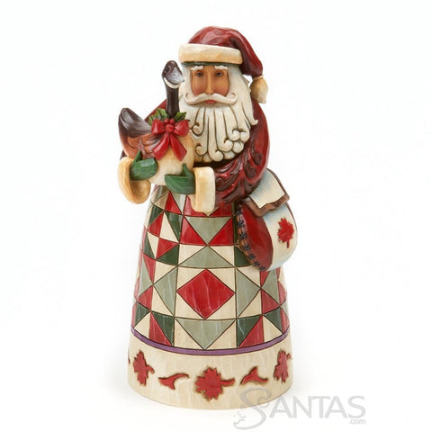 Jim Shore Canadian Santa - Revel in a Reveillon