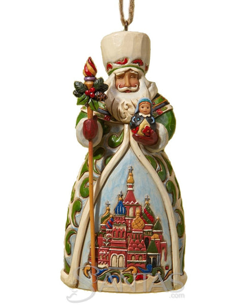 Jim Shore Russian Santa Ornament Grandfather Frost