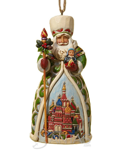 Jim Shore Russian Santa Ornament Grandfather Frost