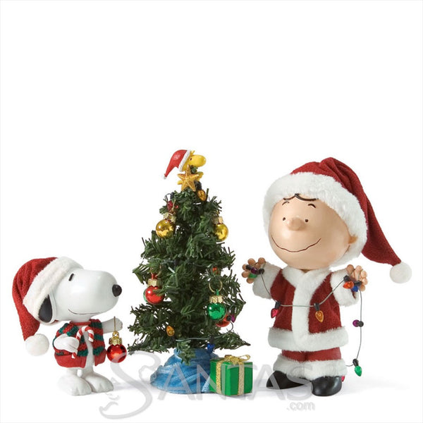 Charlie Brown and Snoopy Merry Christmas