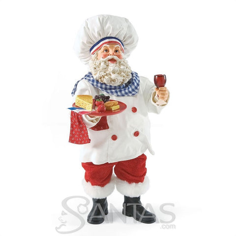 Bon Appetit! French Santa by Possible Dreams