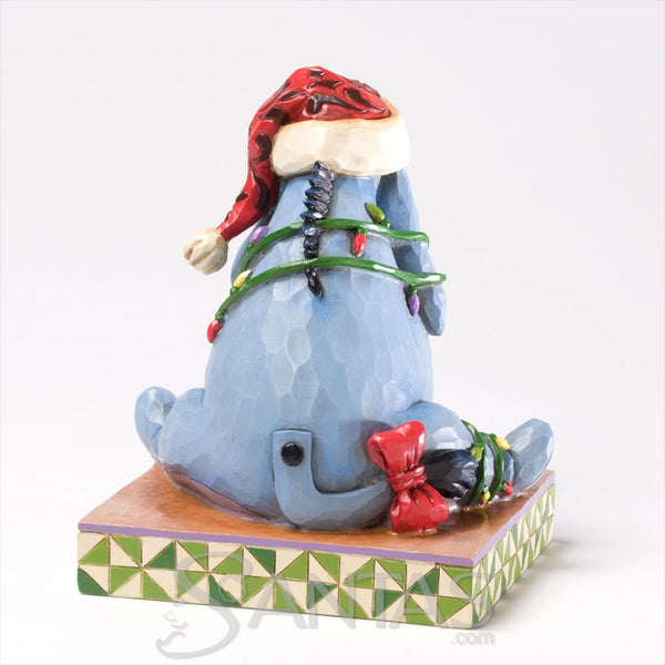 Holiday Eeyore with Santa Hat - Entangled
