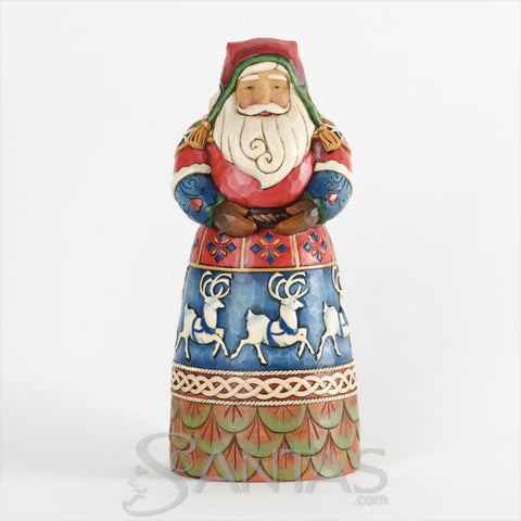Jim Shore Lapland Santa Old Man Winter