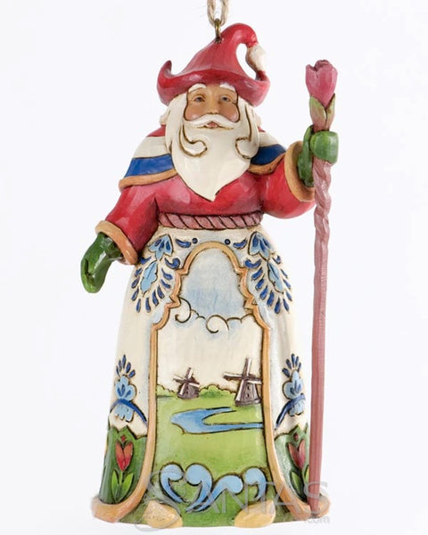 Jim Shore Dutch Santa Ornament Dutch Traditions