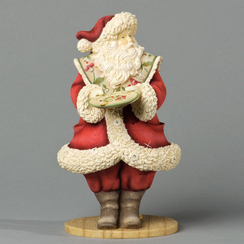 Cookies For Santa? Santa and Elf With Cookie Tray