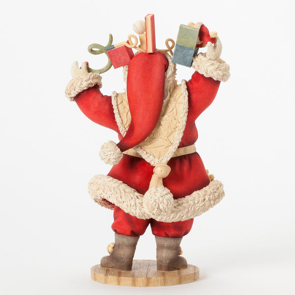 Believe - Santa with Toys - Heart of Christmas