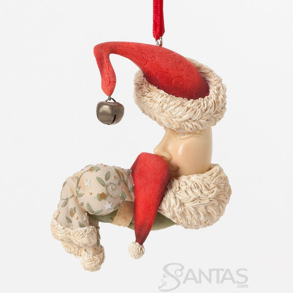 Sweet Dreams - Christmas Moon with Baby ornament