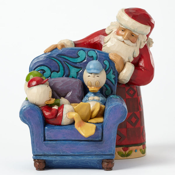 Santa with Huey, Dewey and Louie - And to All a Good Night