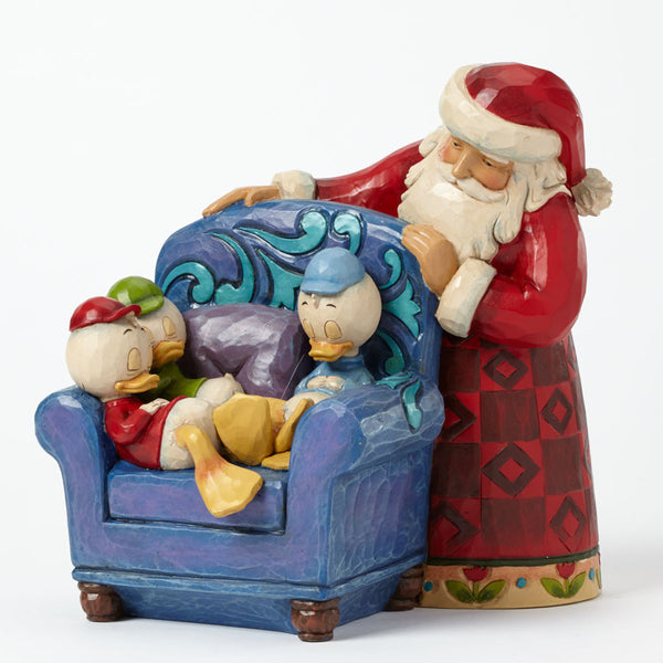 Santa with Huey, Dewey and Louie - And to All a Good Night