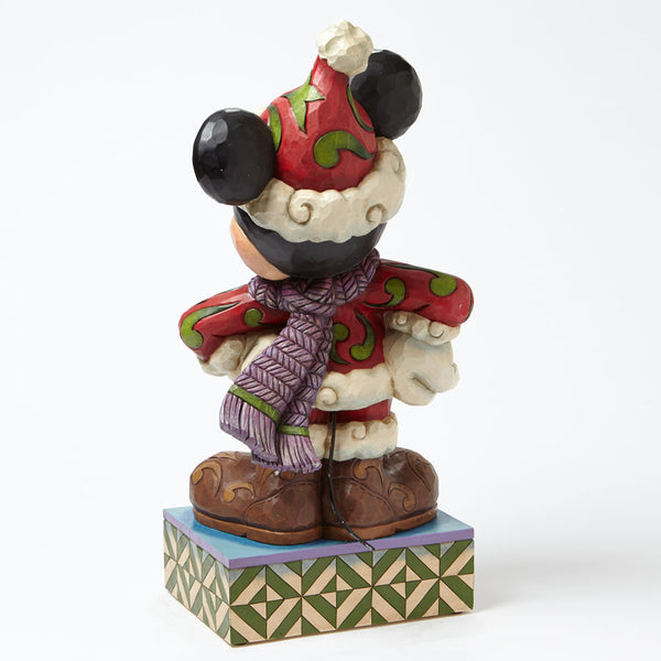 Winter Mickey Big Fig - Merry Christmas From Mickey Mouse