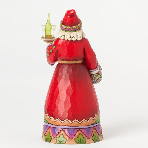 Vineyard Santa with Grape Basket - Not Old Just Vintage