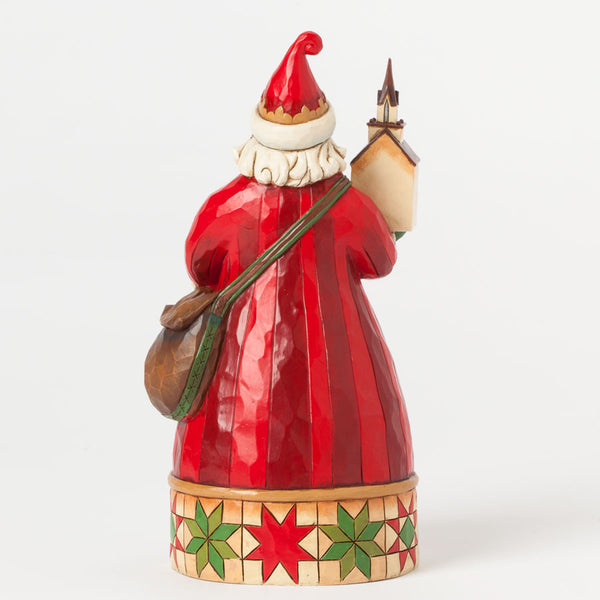 Santa With Church - Grace At Christmas Time