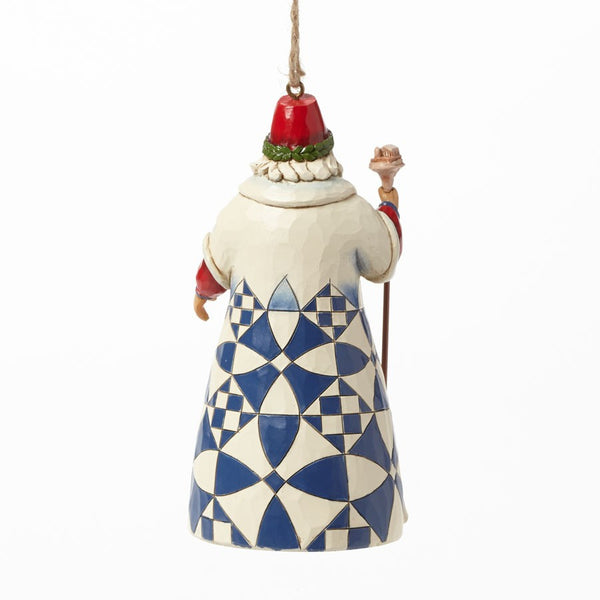 Jim Shore Greek Santa Ornament Kala Christouyenna