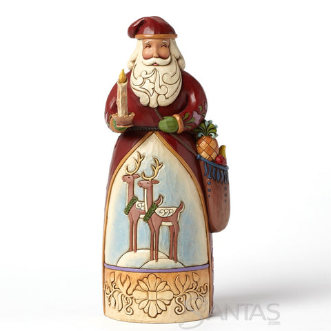 Jim Shore Merry and Bright Williamsburg Santa