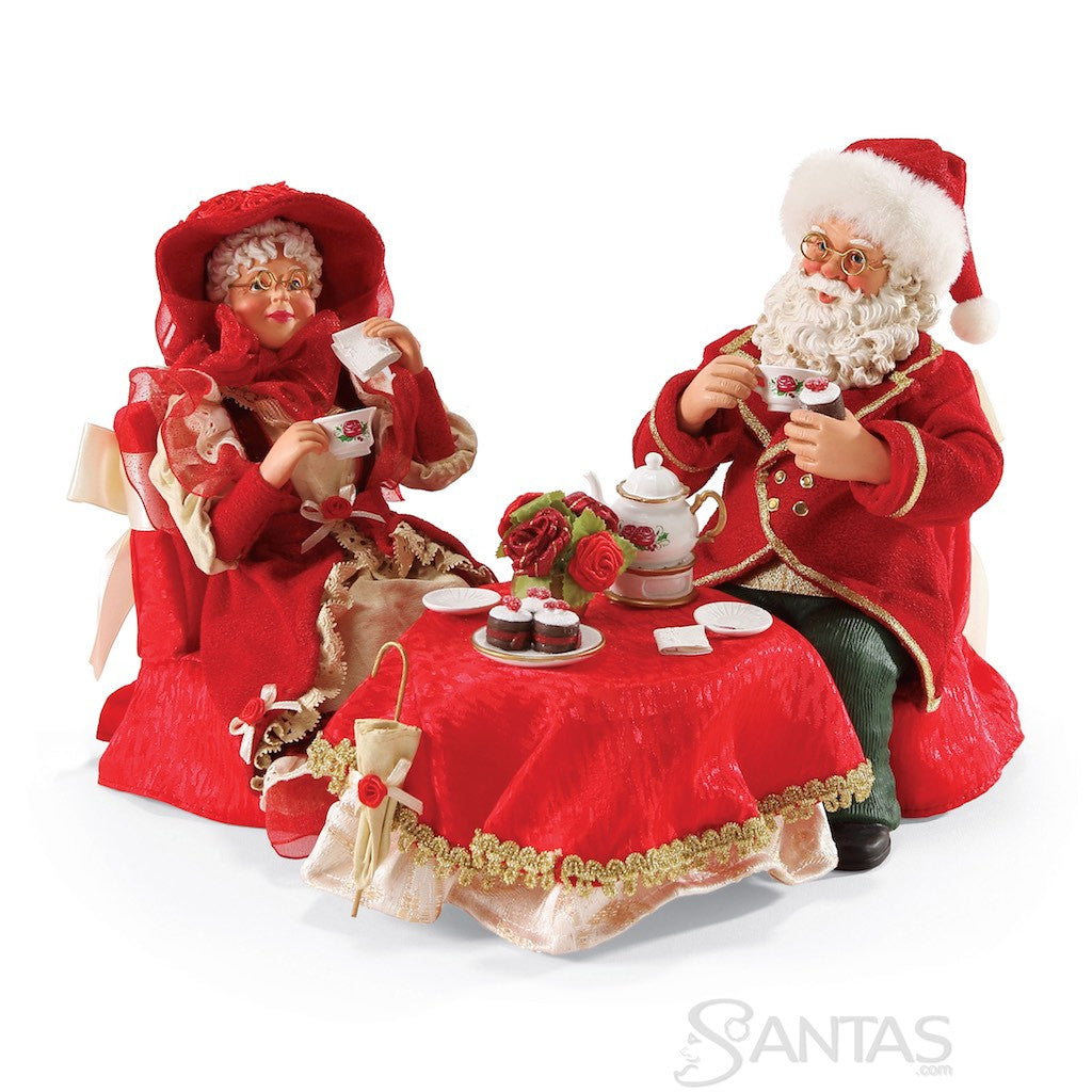 possible dreams サンタとミセスサンタのマグカップセット Sweethearts Mr and Mrs Claus by Possible Dreams | santas.com