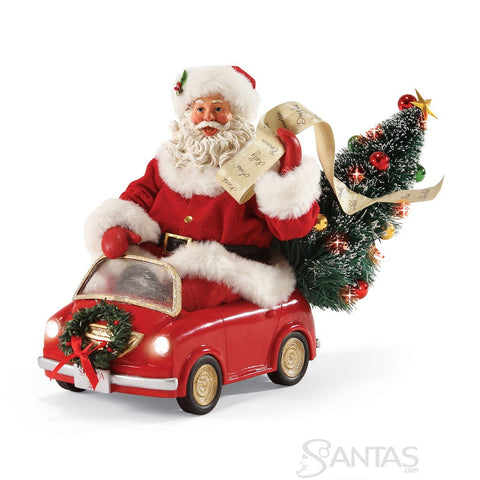Smart Car Santa by Possible Dreams