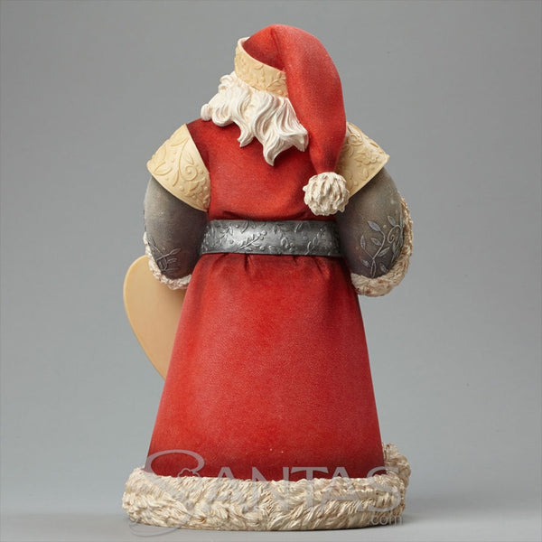 Santa with Heart Sign - Heart of Christmas