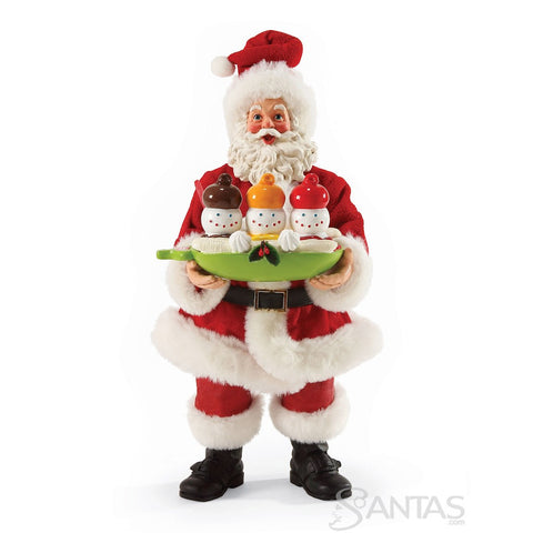 Soft Swirl Snowmen by Possible Dreams