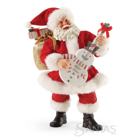 Cool Jam Possible Dreams Santa with Guitar