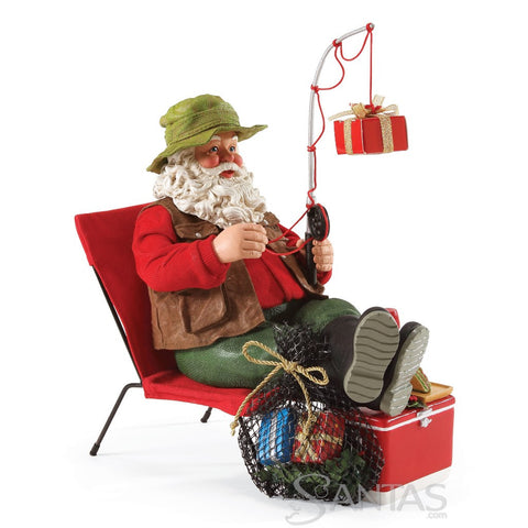 Hooked on the Holidays Possible Dreams Fishing Santa