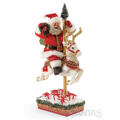 Ruby Anniversary Carousel Possible Dreams Santa