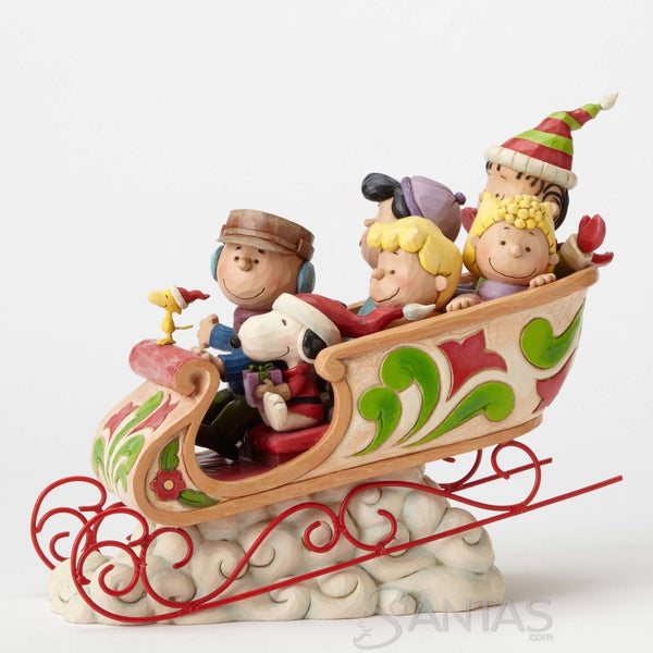 Peanuts Gang Sleigh Ride Jim Shore