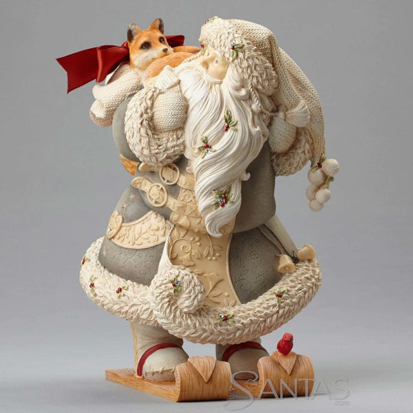 Santa with Fox - Paws for Claus