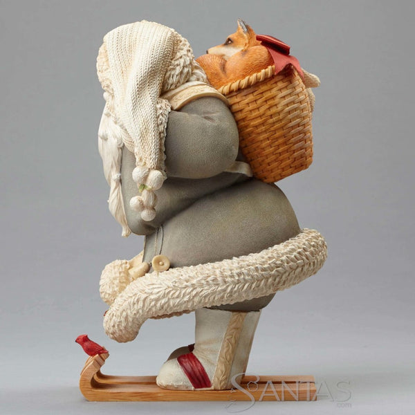 Santa with Fox - Paws for Claus