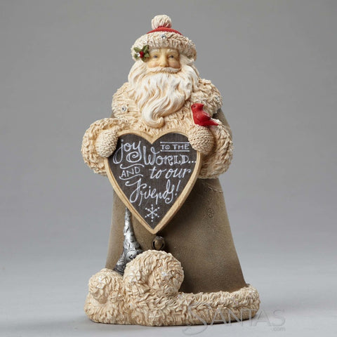 Mini Santa Joy to the World and to our Friends!