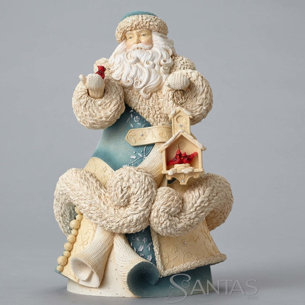 Santa with Cardinals Masterpiece Foundations 4053513 | santas.com