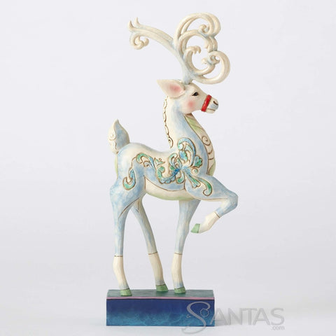 Wonderland Walking Reindeer - Jim Shore