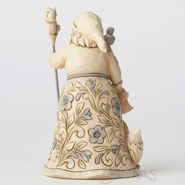 Jim Shore Woodland Santa with fox - Gracious Giving To All