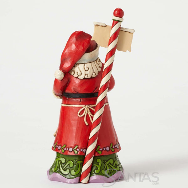 Jim Shore North Pole Santa Workshop Scene - Workshop Wonders