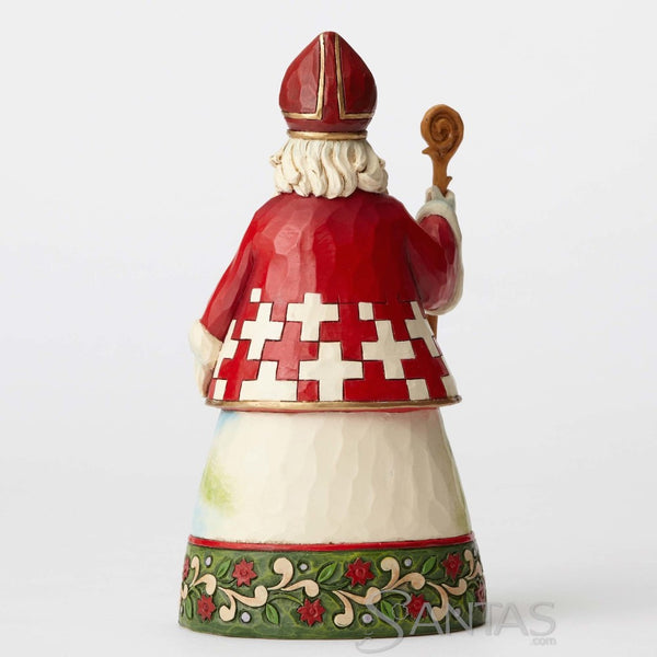 Jim Shore Swiss Santa - A Smile For Samichlaus