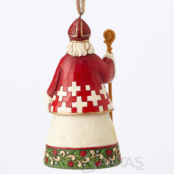 Swiss Santa Ornament Jim Shore