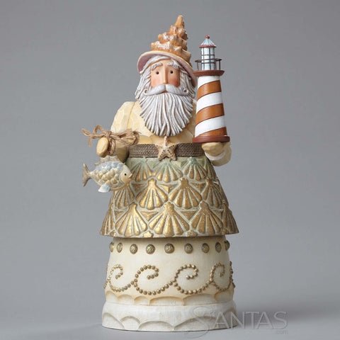 Jim Shore Coastal Santa - River's End