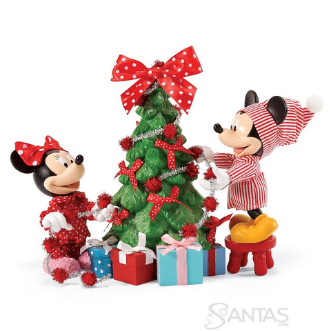Hung with Care Mickey Minnie Possible Dreams Santa
